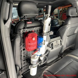 Ford Raptor Seat Back Tech Plate Kit - BuiltRight Industries - `15-`20 Ford Raptor Seat Back Tech Plate Kit - BuiltRight Industries - `15-`20